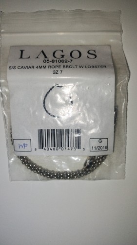 Lagos 4mm 925 silver station - lagos,